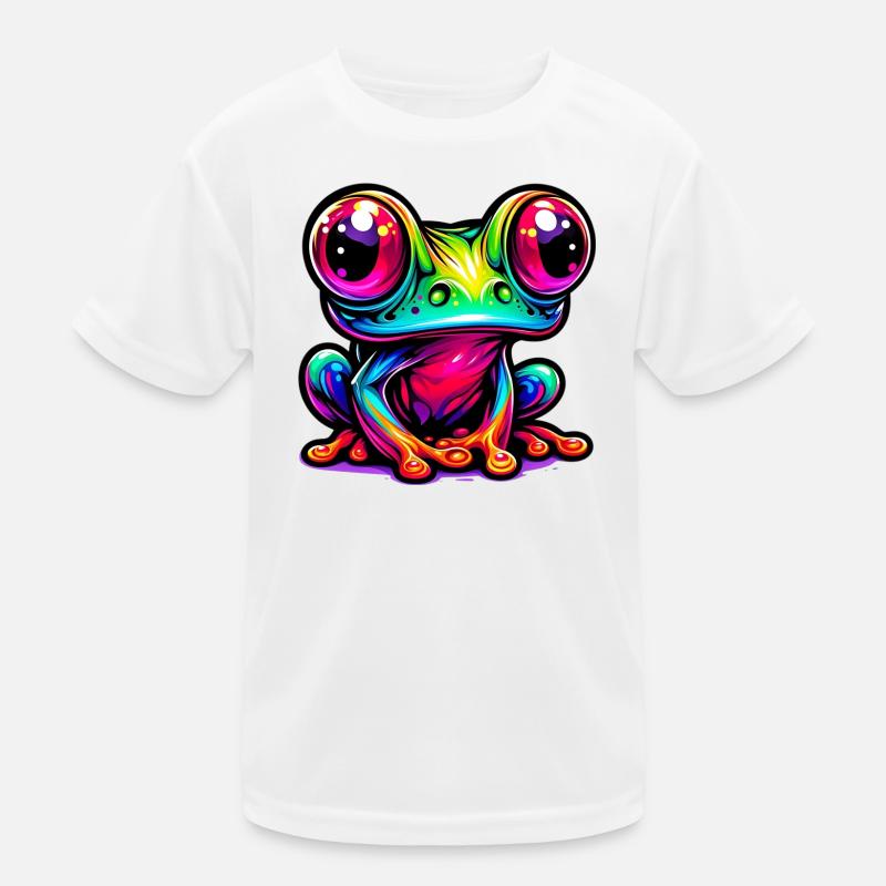 Frosch Kinder Funktions-T-Shirt