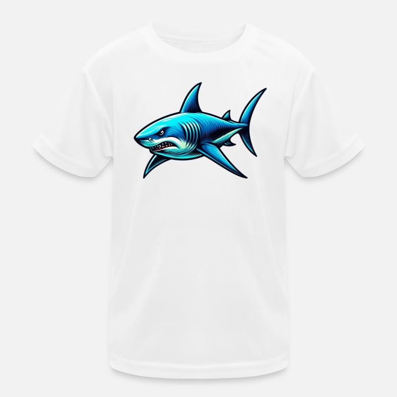 Shark Kids Functional T-Shirt