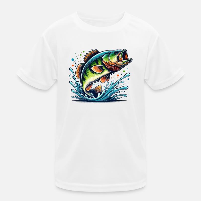 Grosse basse - T-shirt sport Enfant - blanc