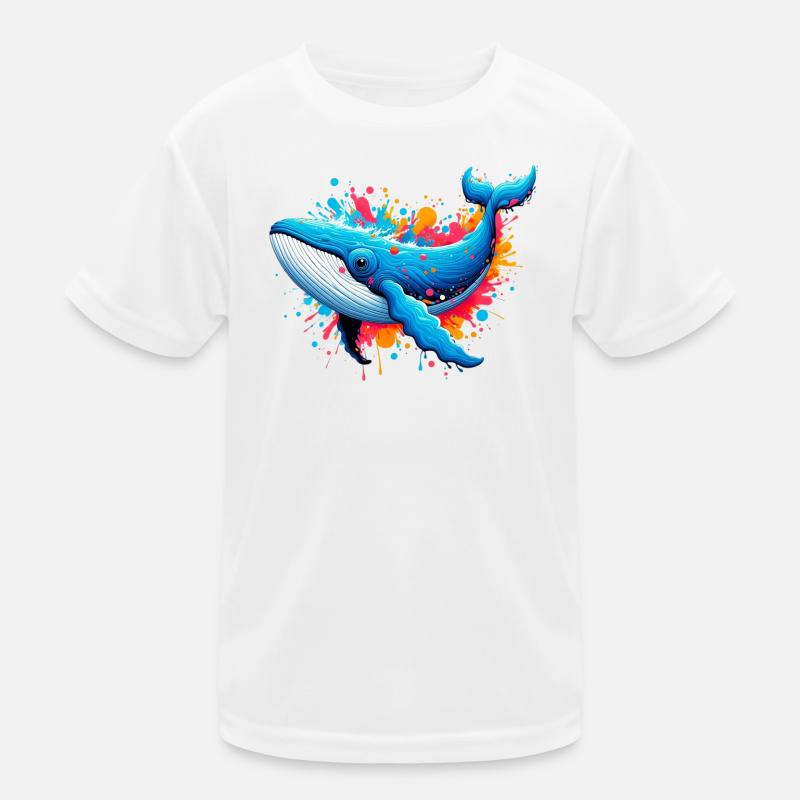 Baleine T-shirt sport Enfant