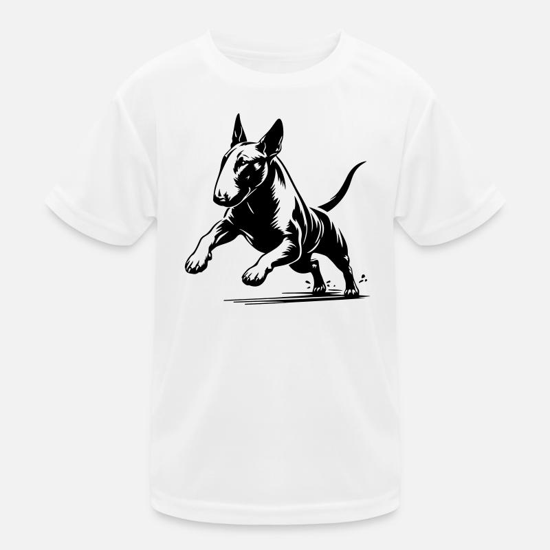 Bull terrier T-shirt sport Enfant
