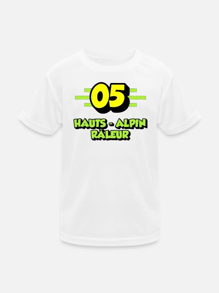 High Alpine Complainer - Kids Functional T-Shirt - white - Front