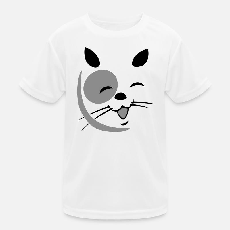 Visage de chat T-shirt sport Enfant