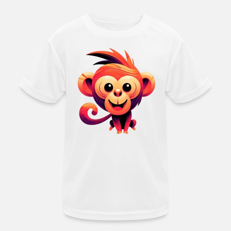 Affe Kinder Funktions-T-Shirt