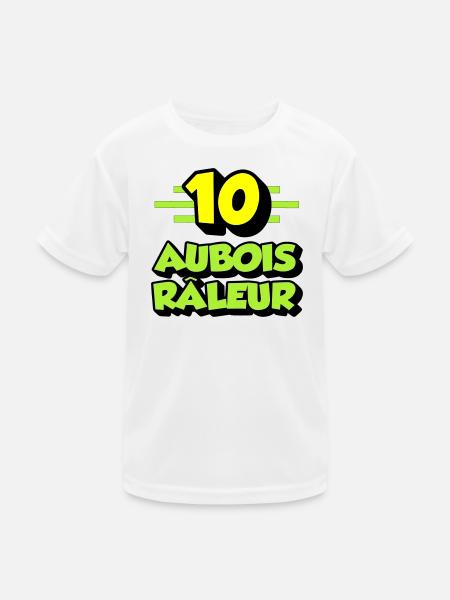 Complaining Aube - Kids Functional T-Shirt - white - Front
