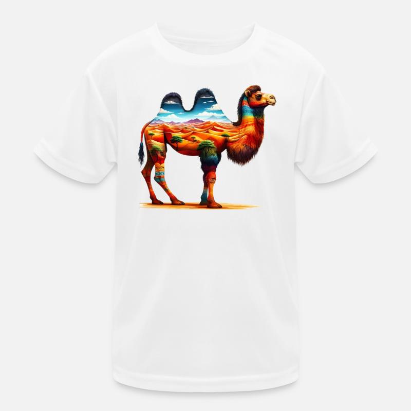 Camel Kids Functional T-Shirt