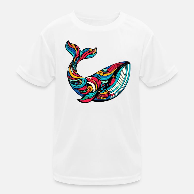 Whale Kids Functional T-Shirt