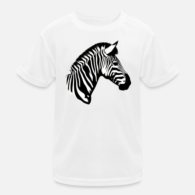 Zebra Kids Functional T-Shirt