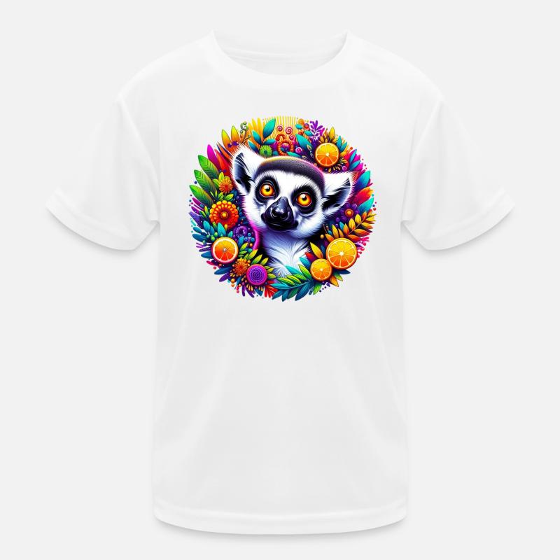 Lemur Kinder Funktions-T-Shirt