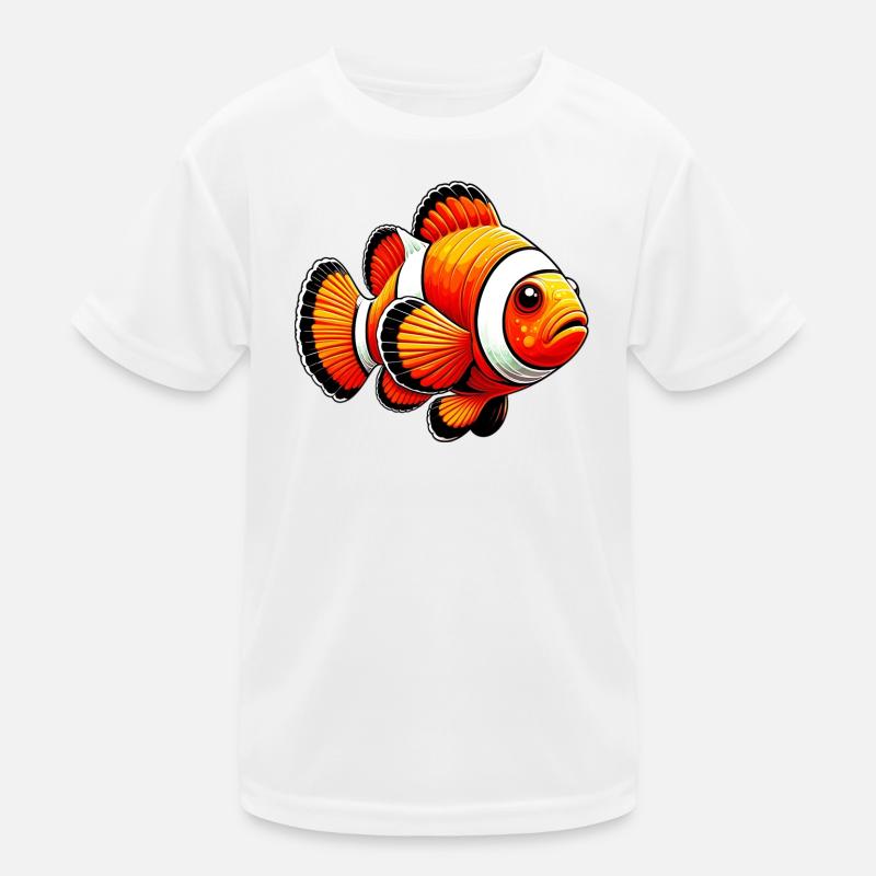 Clownfische Kinder Funktions-T-Shirt