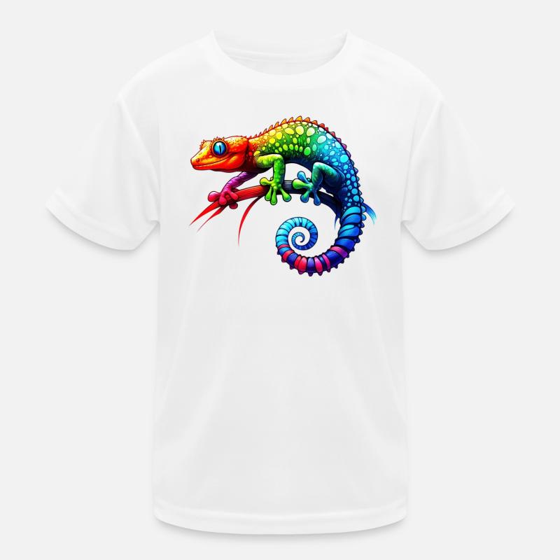 Gecko Kinder Funktions-T-Shirt