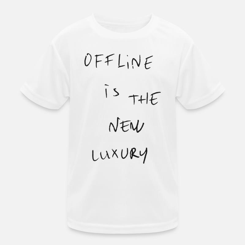 Offline - Kids Functional T-Shirt - white