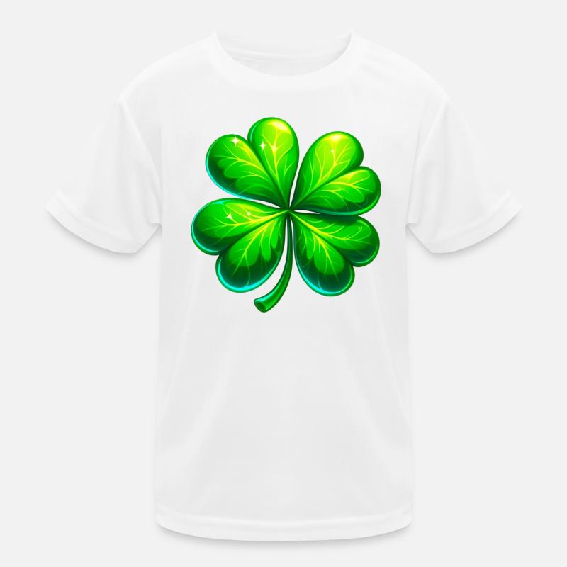 Four-leaf clover Kids Functional T-Shirt