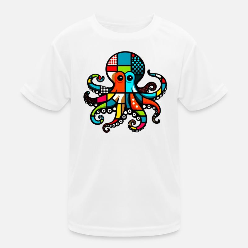 Octopus Kids Functional T-Shirt