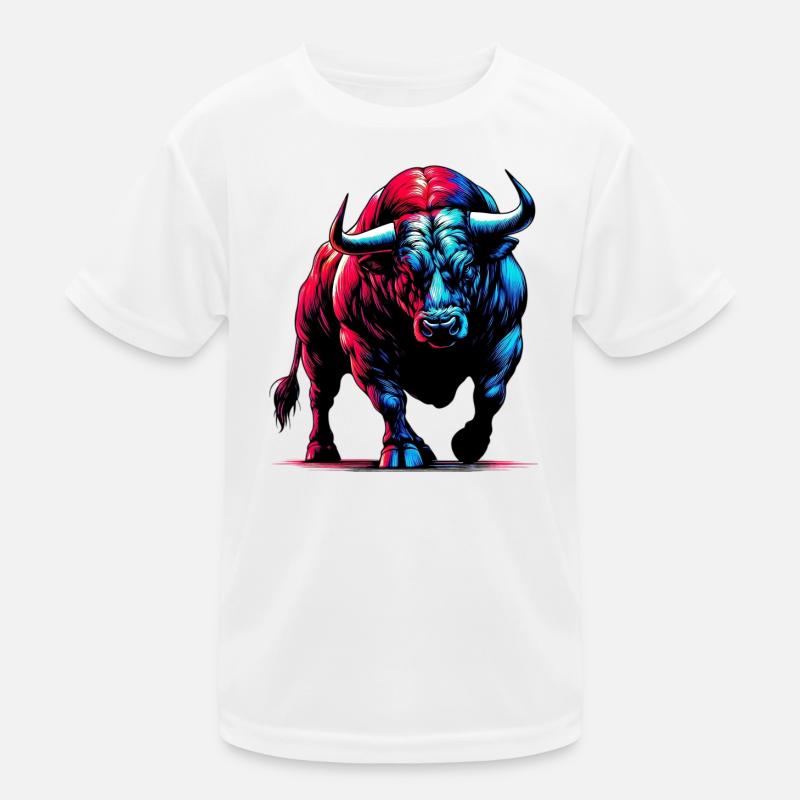 Toro Maglietta sportiva per bambini