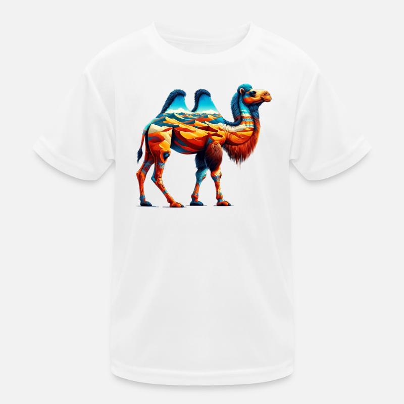Camel Kids Functional T-Shirt