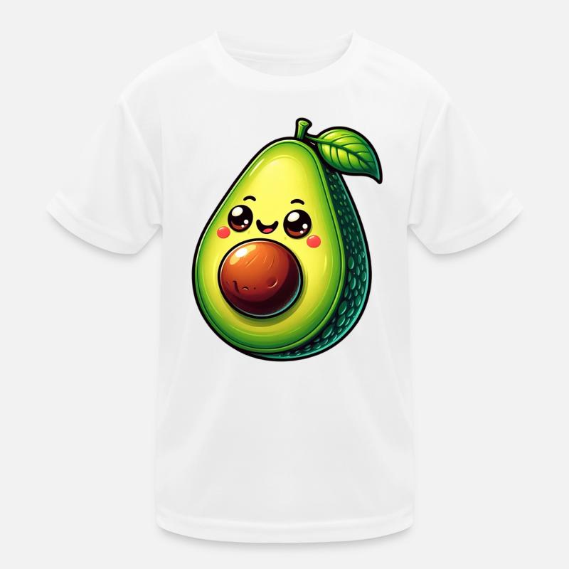 Avocado Kinder Funktions-T-Shirt