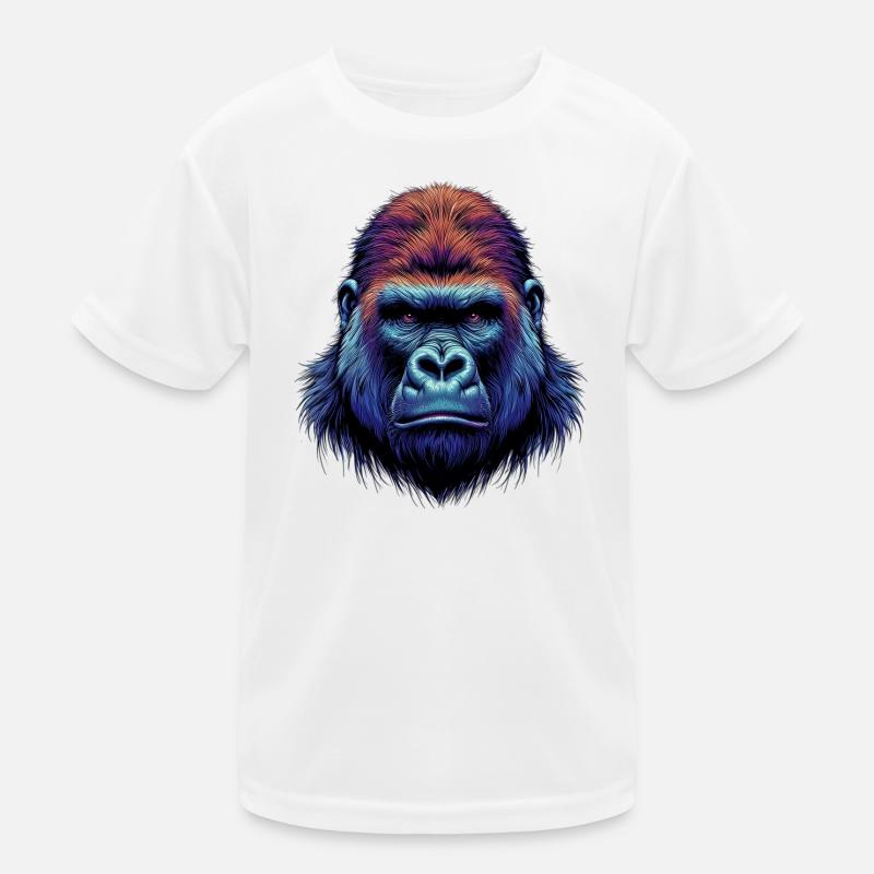 Gorilla Kinder Funktions-T-Shirt