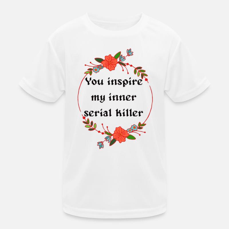Serial killer Kinder Funktions-T-Shirt