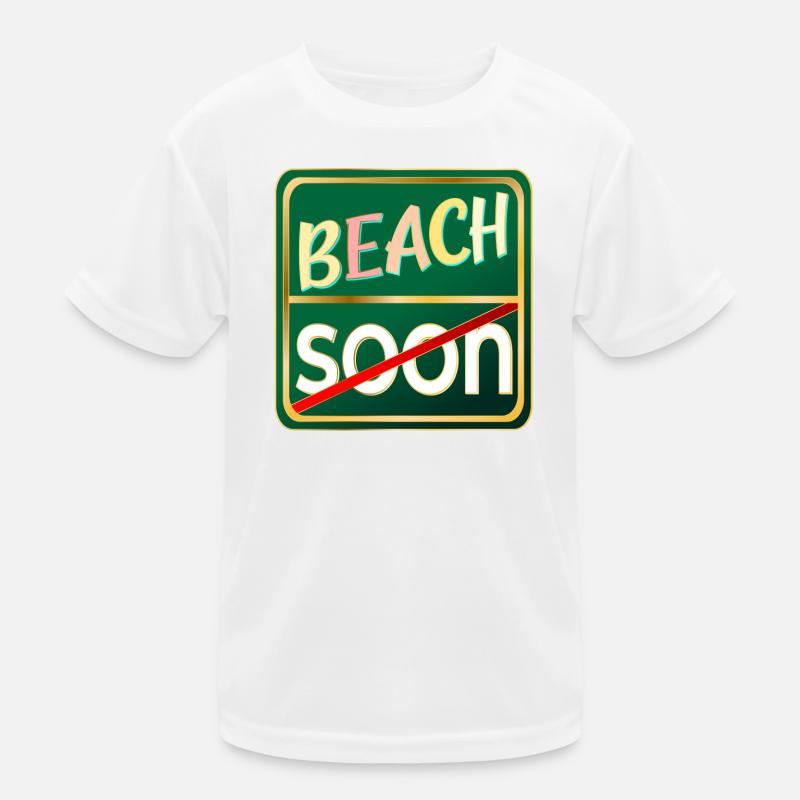 BEACH SUMMER VACATION Kids Functional T-Shirt