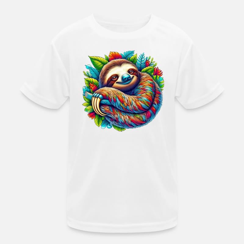 Sloth Kids Functional T-Shirt