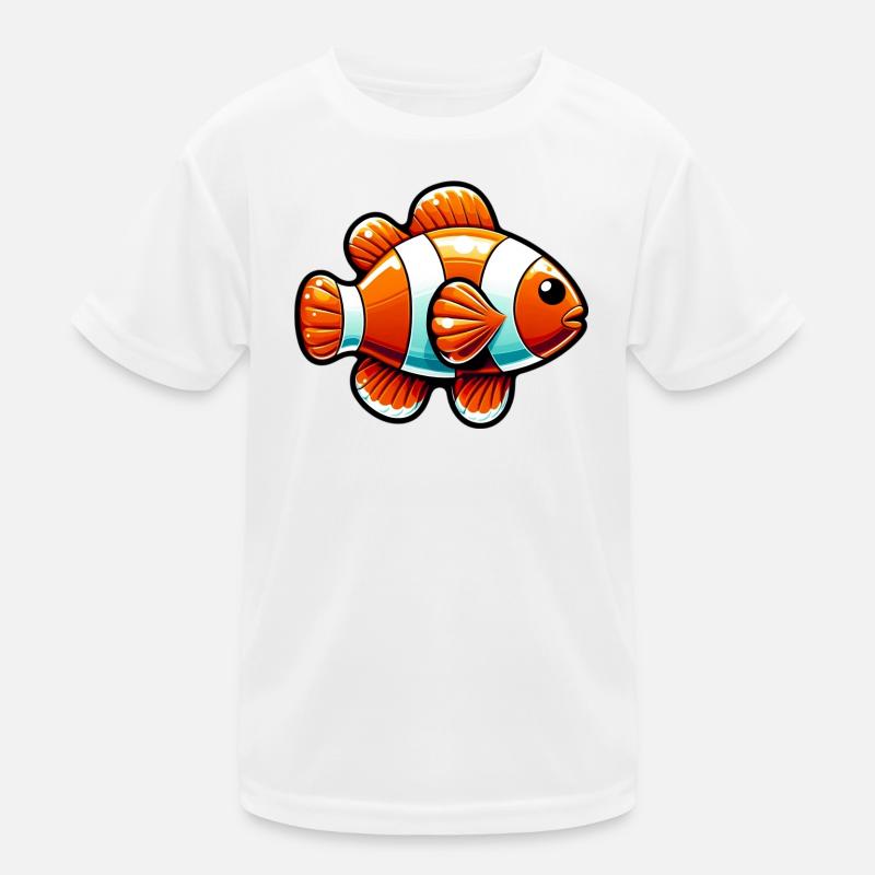 Clownfisch Kinder Funktions-T-Shirt