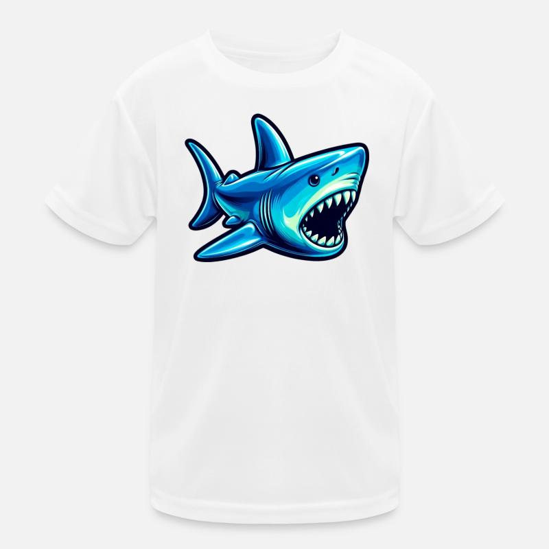 Shark Kids Functional T-Shirt