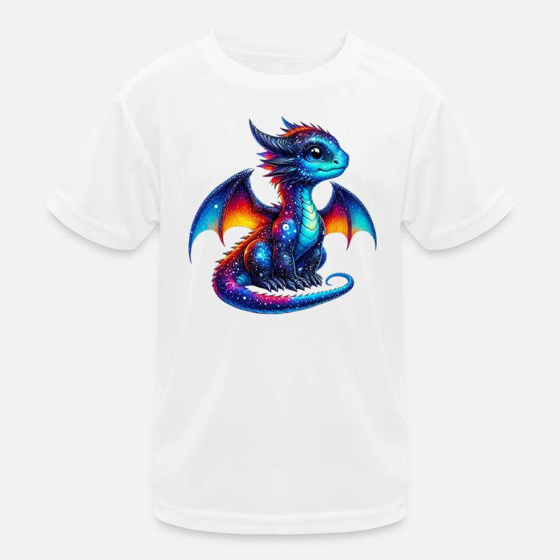 Drache Kinder Funktions-T-Shirt