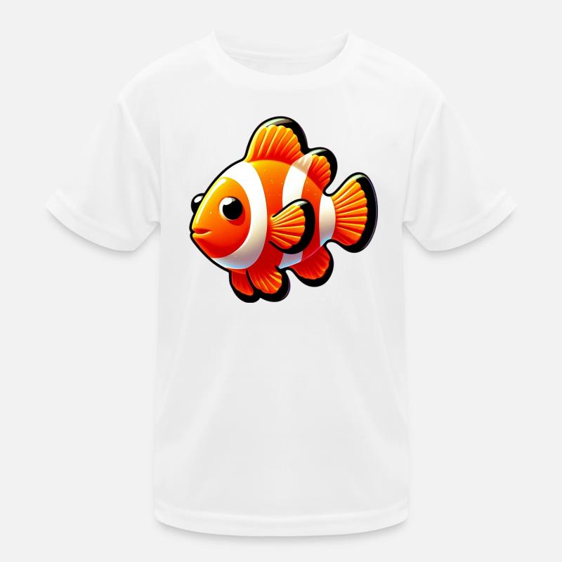 Clownfisch Kinder Funktions-T-Shirt