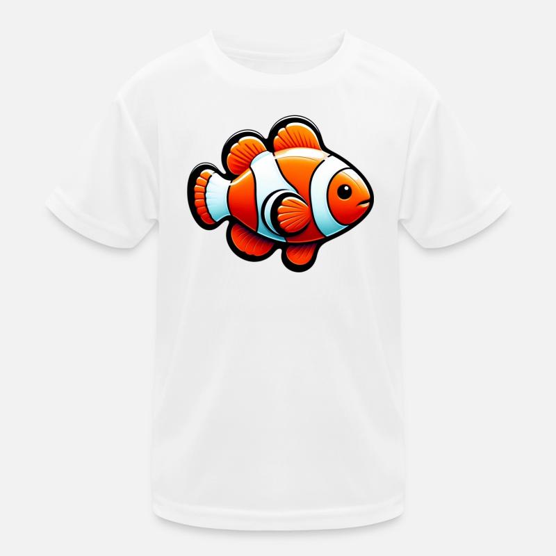 Clownfisch Kinder Funktions-T-Shirt