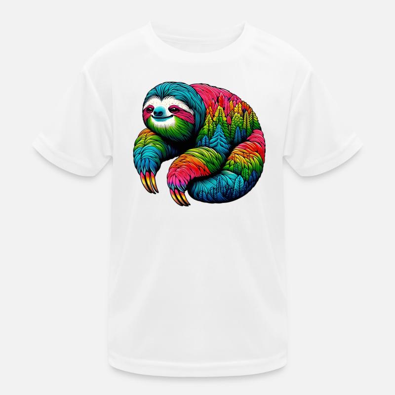 Sloth Kids Functional T-Shirt