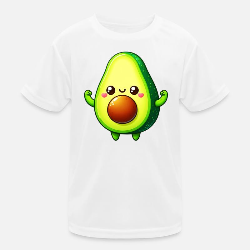 Avocado Kinder Funktions-T-Shirt