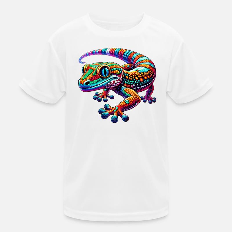 Gecko Kinder Funktions-T-Shirt