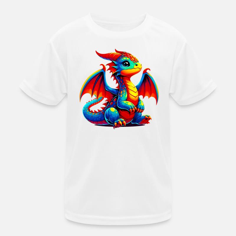 Dragon T-shirt sport Enfant