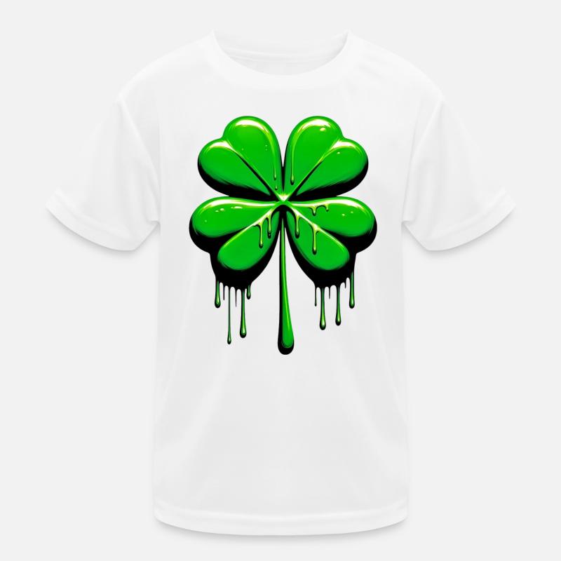 Four-leaf clover Kids Functional T-Shirt
