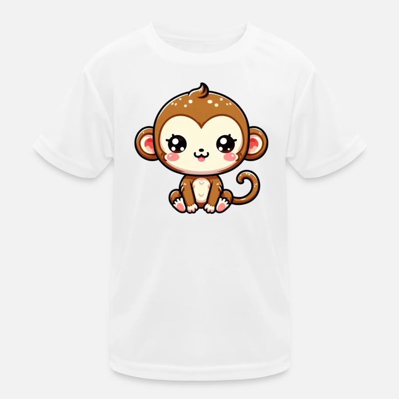 Affe Kinder Funktions-T-Shirt