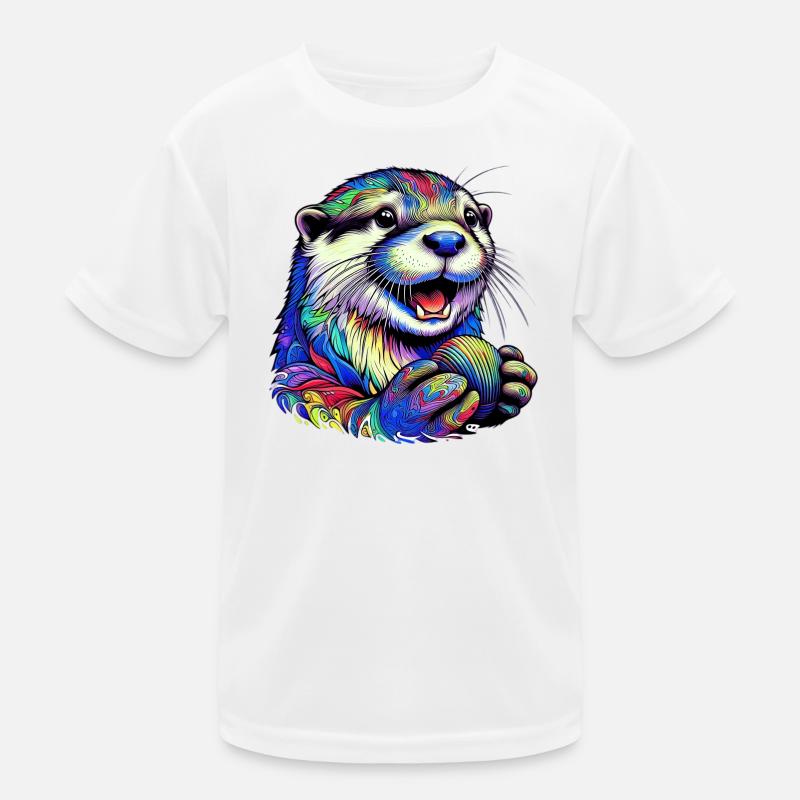 Otter Kinder Funktions-T-Shirt