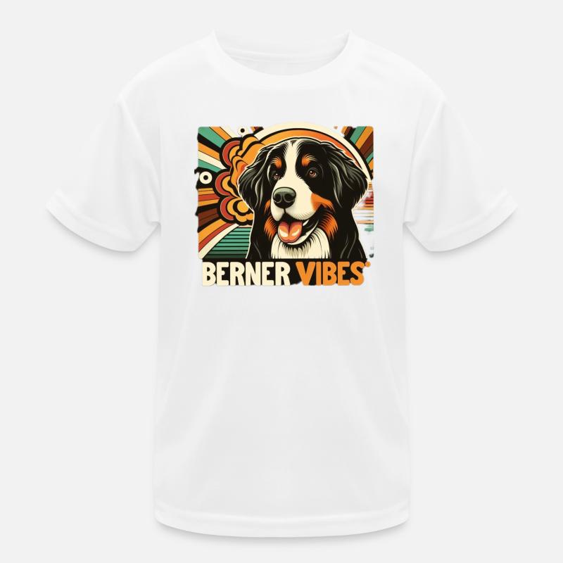 Berner Sennenhund Kinder Funktions-T-Shirt