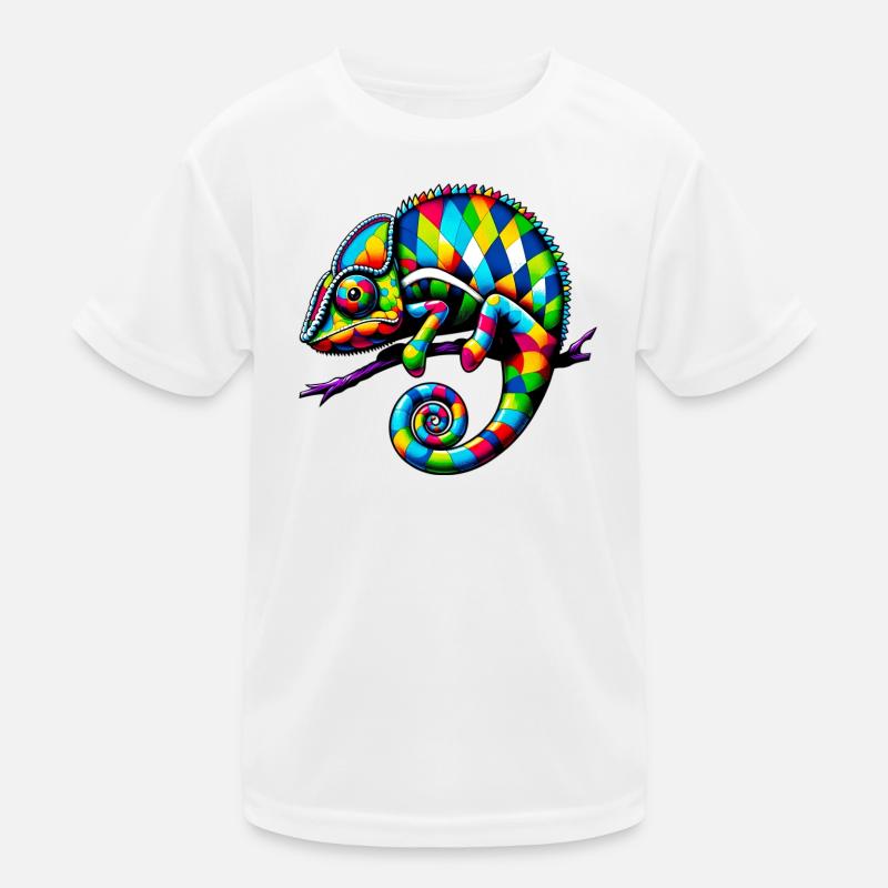 Harlequin Chameleon Kids Functional T-Shirt