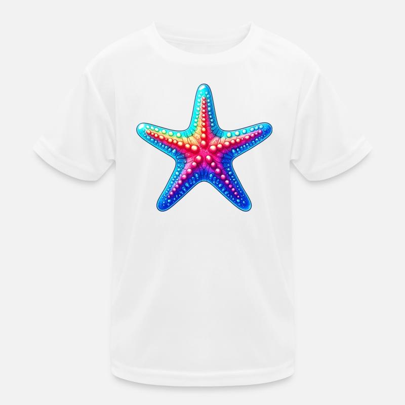 Seestern Kinder Funktions-T-Shirt