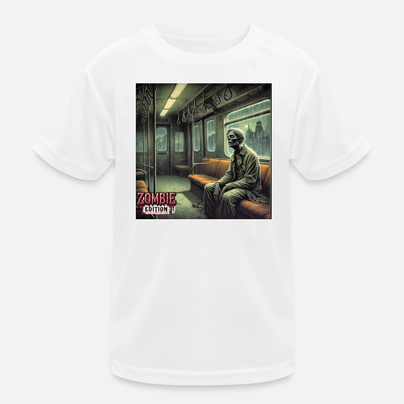 Zombie U Bahn Kinder Funktions-T-Shirt