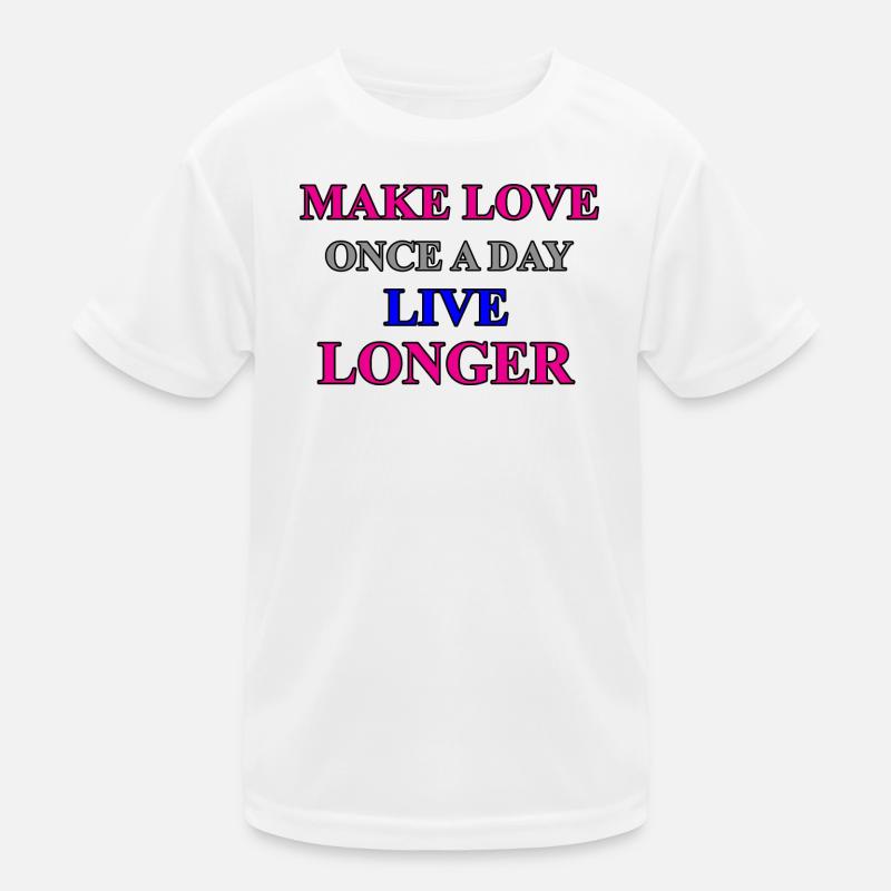Inspirational motivational text in colorful design Kids Functional T-Shirt