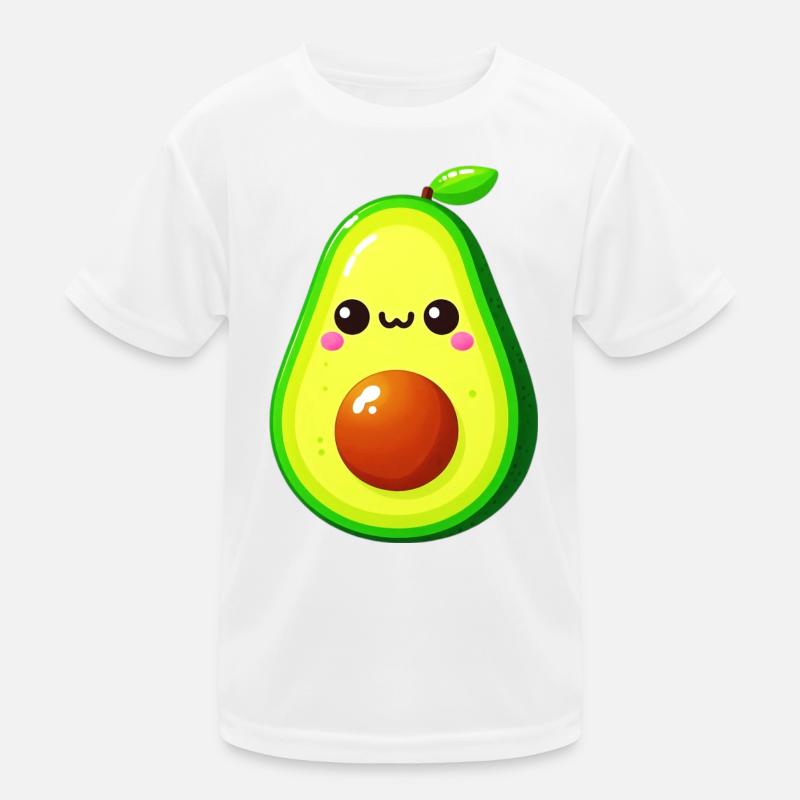 Avocado Kinder Funktions-T-Shirt