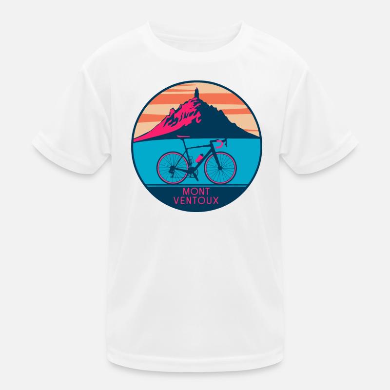 Design de T-shirt Mont Ventoux T-shirt sport Enfant