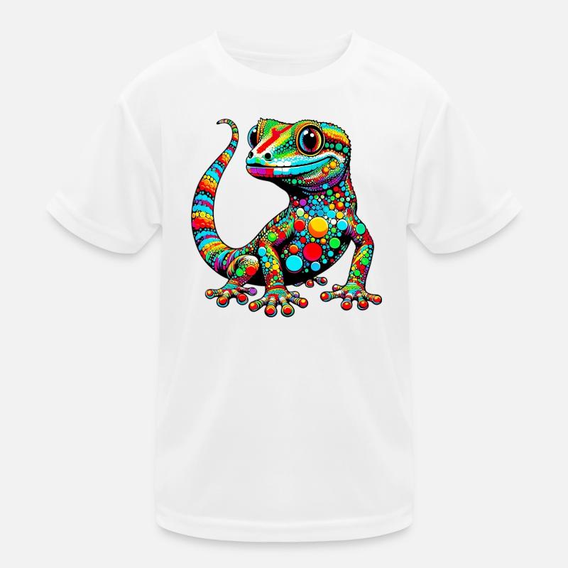 Gecko Kinder Funktions-T-Shirt