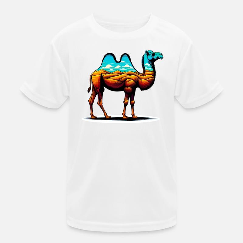 Camel Kids Functional T-Shirt