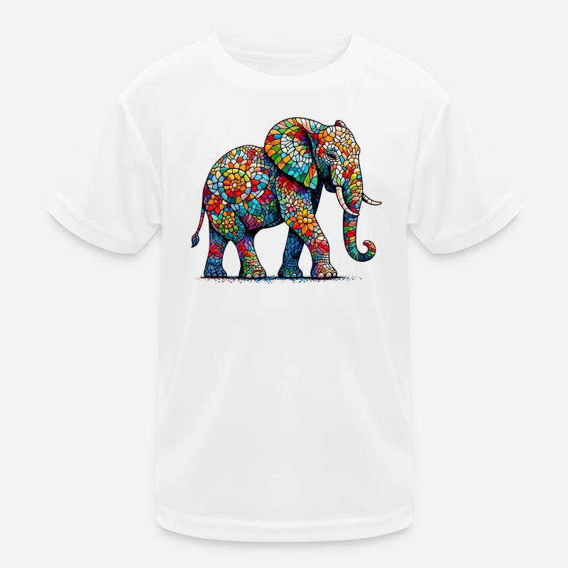 Elefant Kinder Funktions-T-Shirt