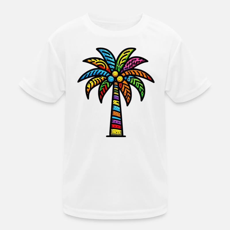 Palmier T-shirt sport Enfant