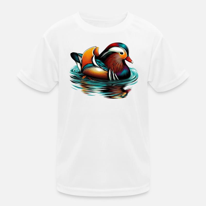 Mandarinente Kinder Funktions-T-Shirt