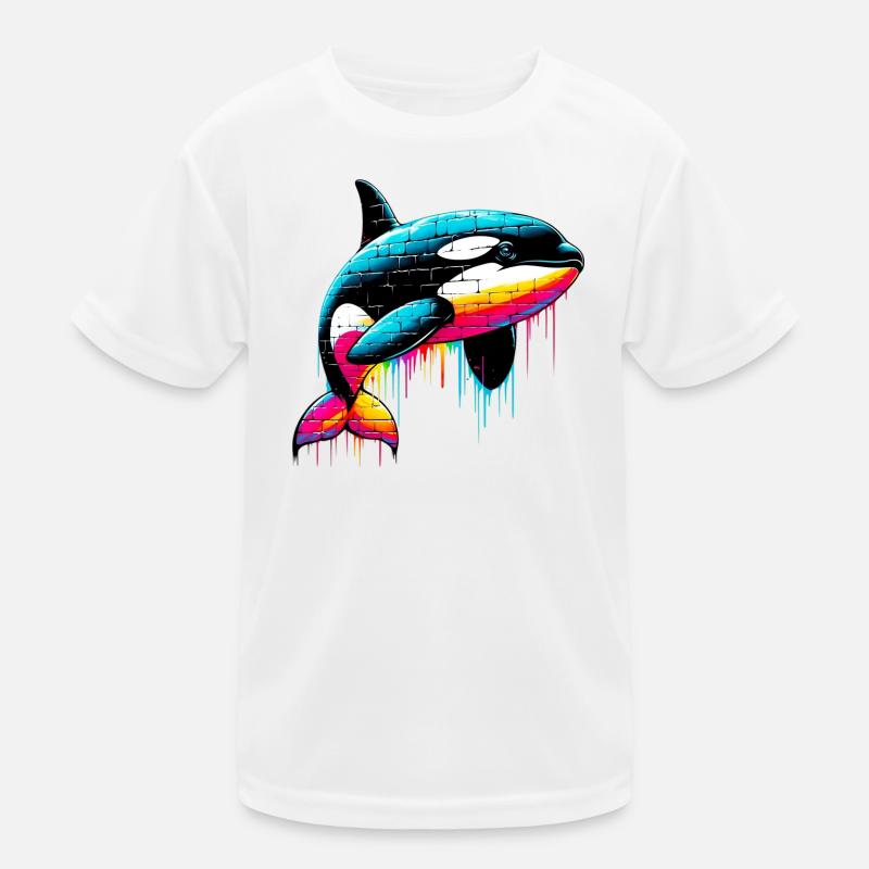 Killer whale Kids Functional T-Shirt